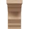 Ekena Millwork 11"W x 11"D x 22"H Wide Sheridan Rough Cedar Woodgrain TimberThane Corbel, Primed Tan CORUR11X11X22SHERCPR - alternate 2